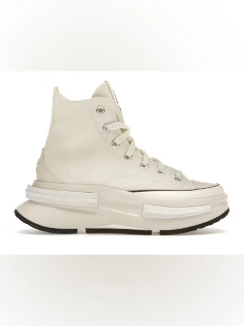 Converse Converse Run Star Legacy Cx Platform High Top in White/Cream